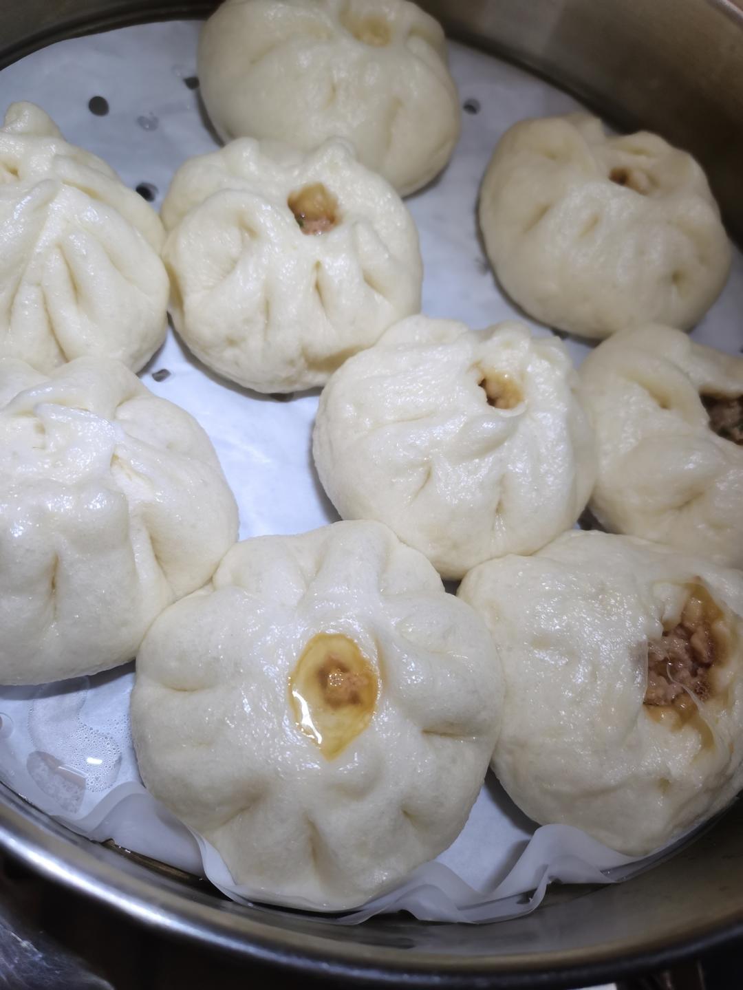 一次发酵肉包子