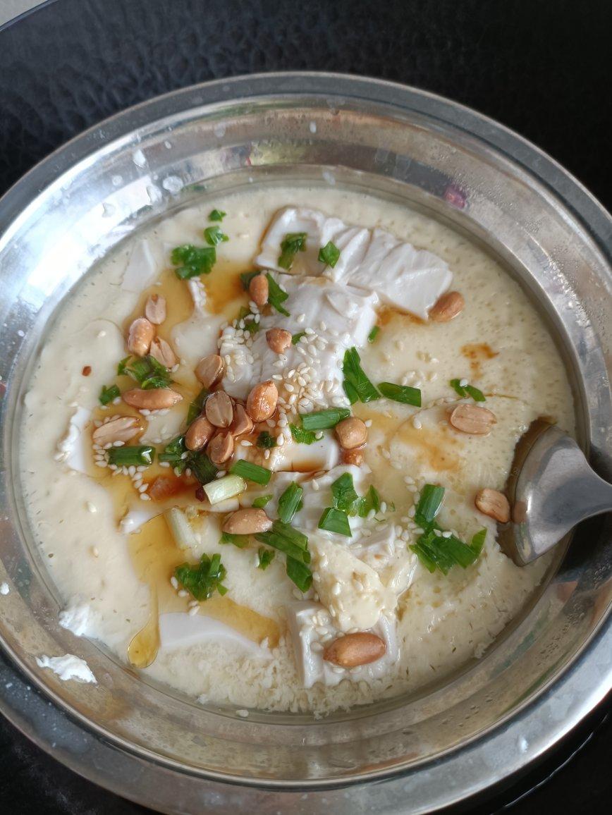 鸡蛋蒸豆腐