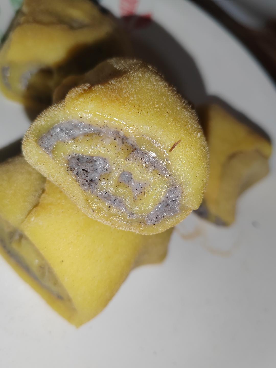 糯米豆沙卷