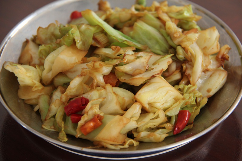 手撕包菜的入味烧法