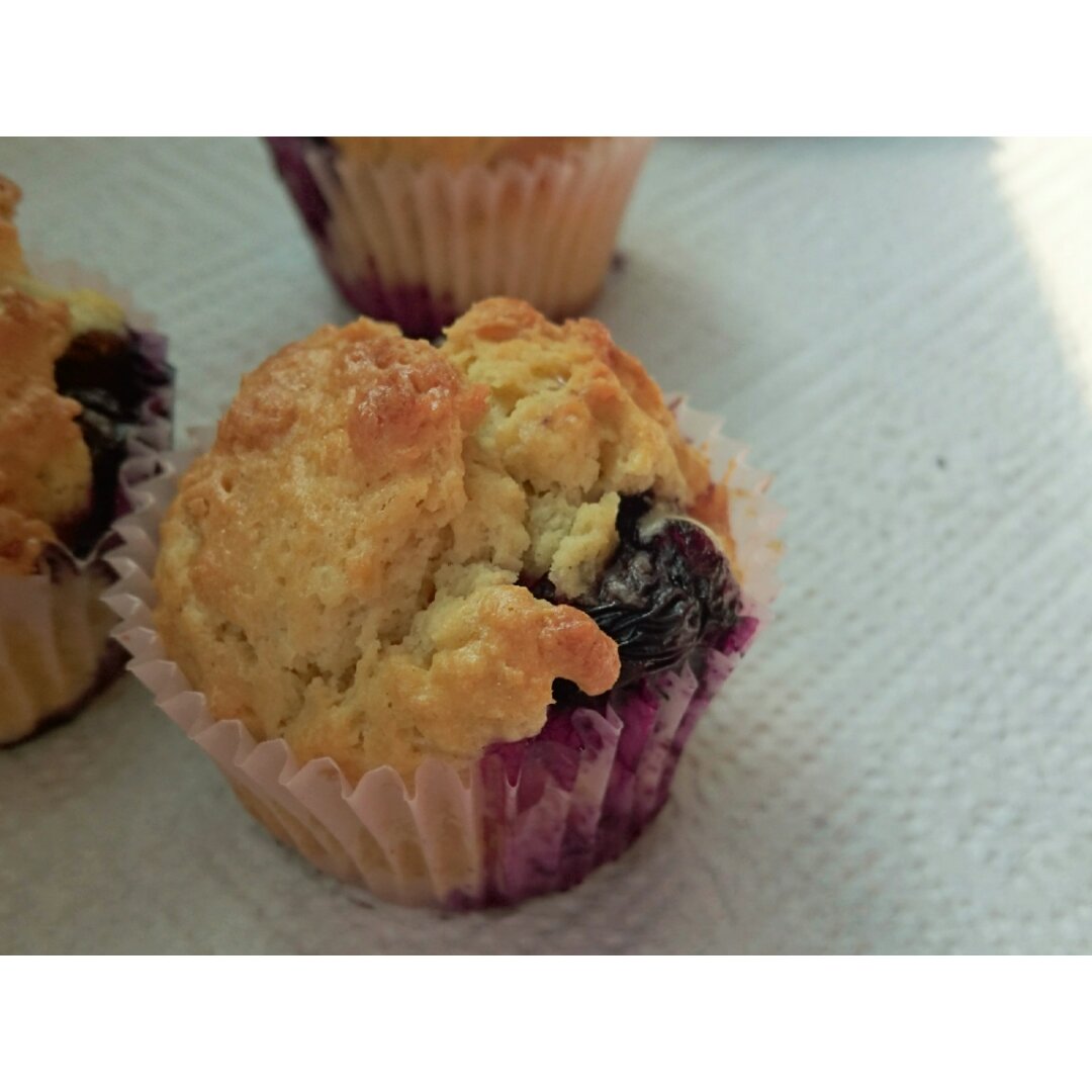 蓝莓玛芬蛋糕 Blueberry Muffin