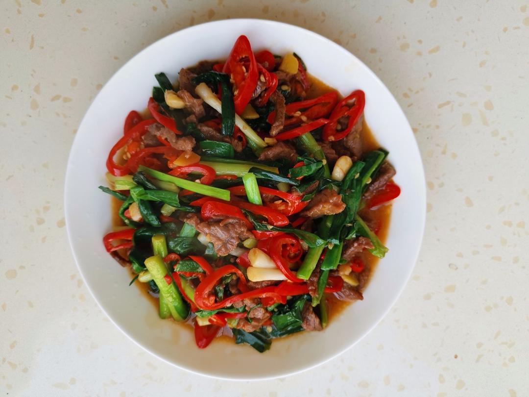 小炒牛肉