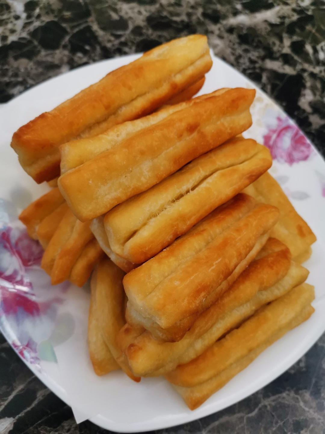 家庭版香酥油条