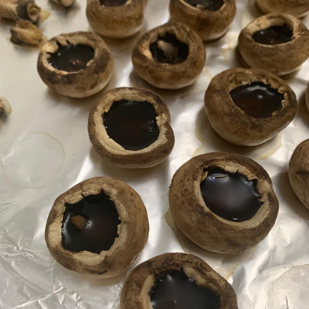 烤口蘑(烤箱)(减肥食品）