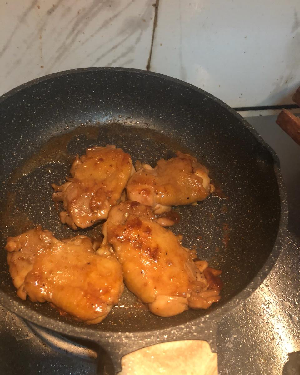 香煎鸡腿肉