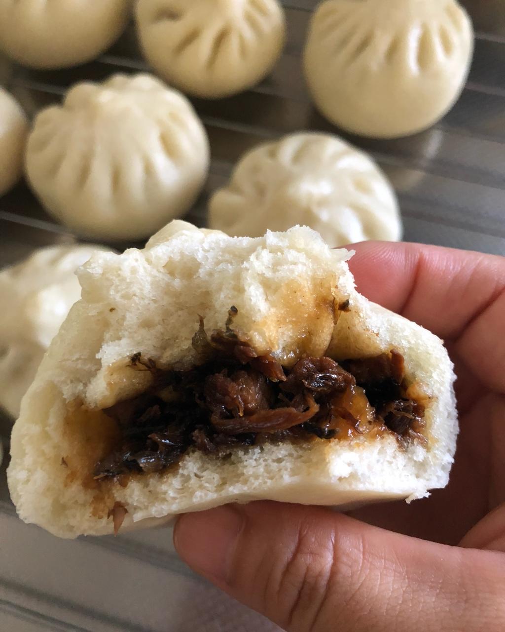 太阳发发发做的梅菜卤肉包