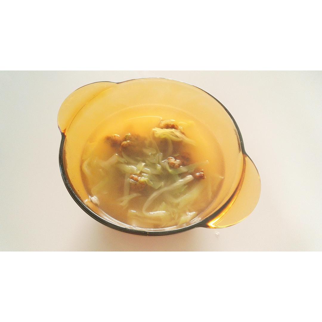 老北京豆面丸子汤