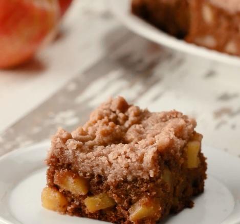 苹果派 Apple Pie Crumble Blondies