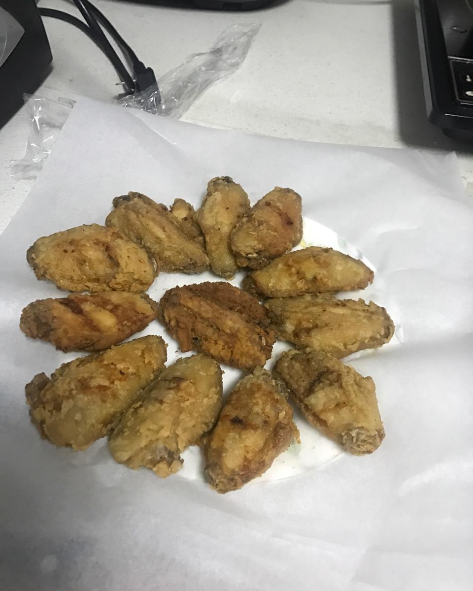 蒜香脆皮鸡翅❗️好吃到舔手指