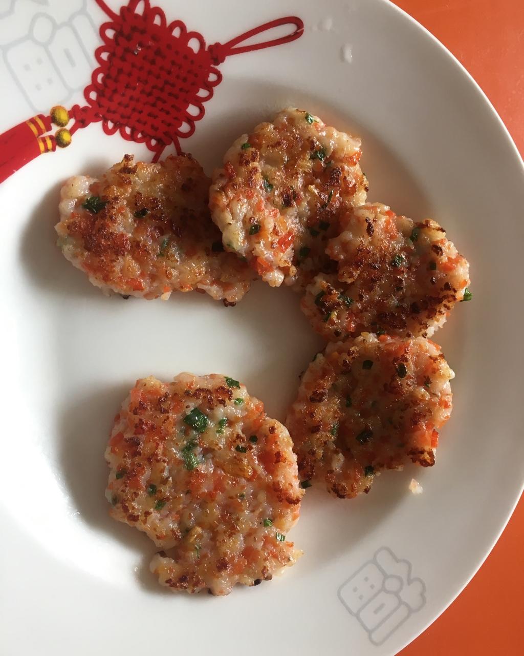 香煎虾饼
