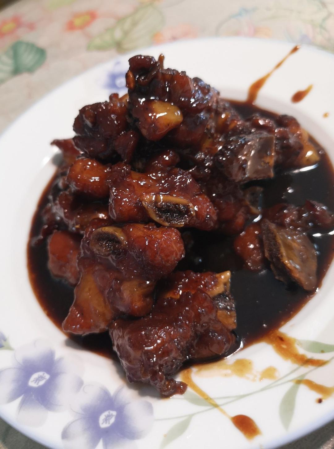 糖醋排骨/糖醋小排（不放油）（12345口诀做出正宗上海本帮）