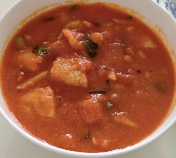 番茄鱼巴沙鱼（也可以用番茄龙利鱼），番茄酱汁超浓郁，营养又下饭！