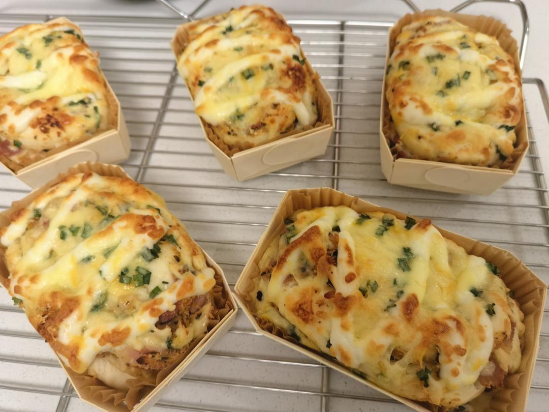 肉松培根料多多小吐司，冷藏发酵流程示范第2弹