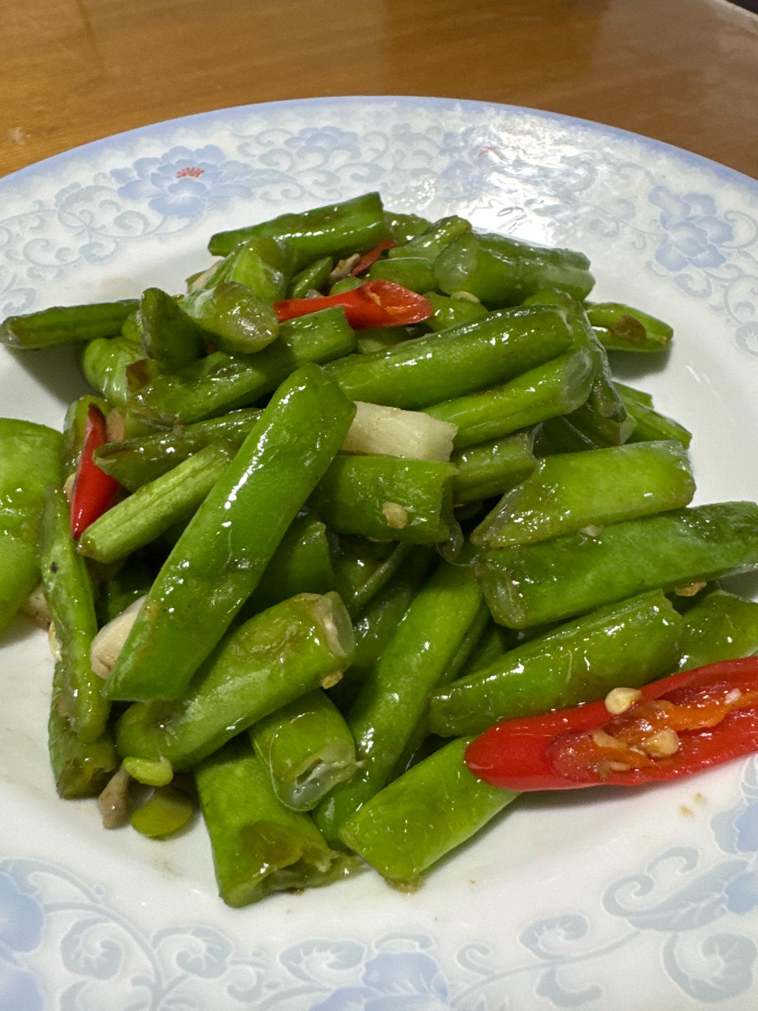 干煸四季豆（少油版）