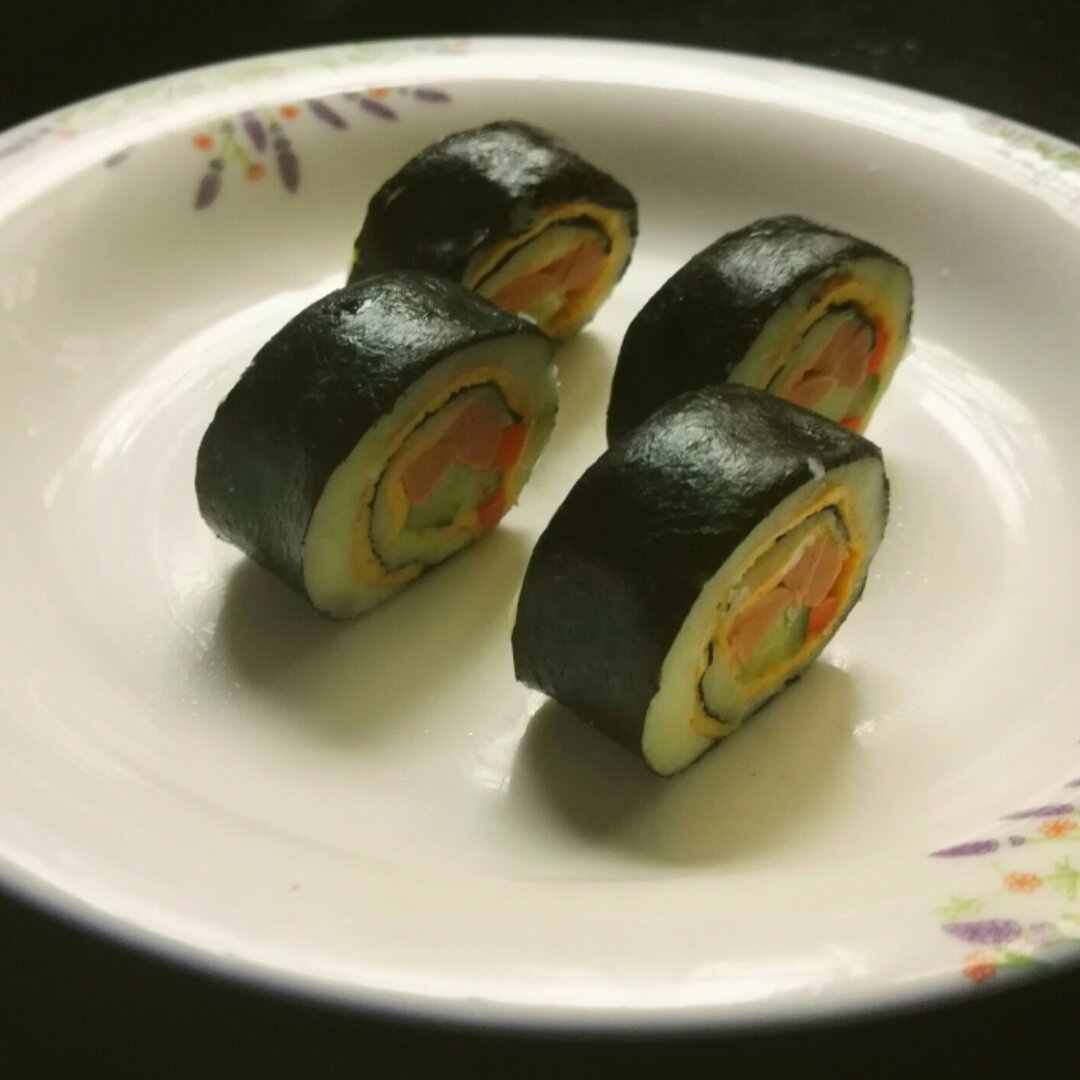 杂蔬海苔土豆卷 【土豆泥寿司卷】 减脂增肌新神器
