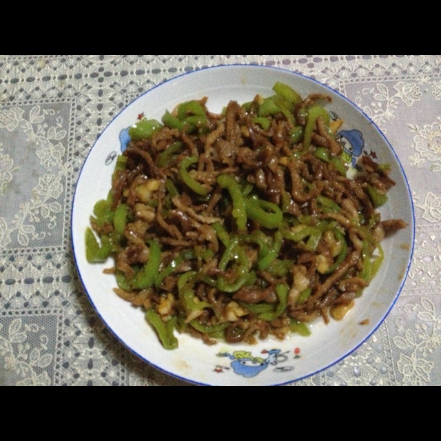 青椒肉丝