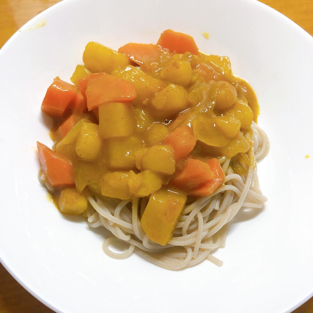 快手·不放油的咖喱，只需二十分钟的做法