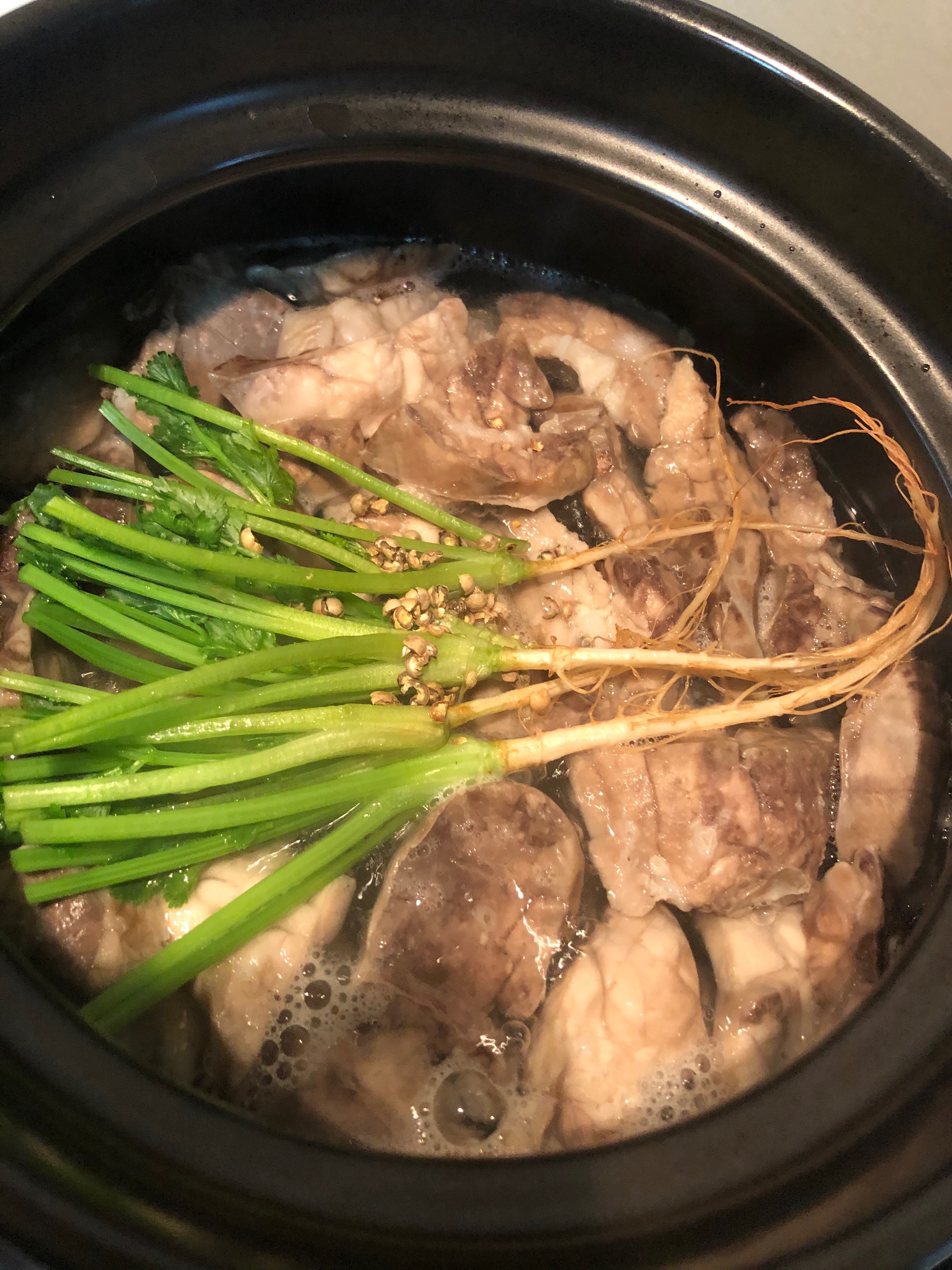 猪肺炖橄榄汤的做法 步骤8