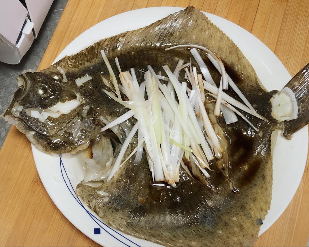 清蒸多宝鱼的做法