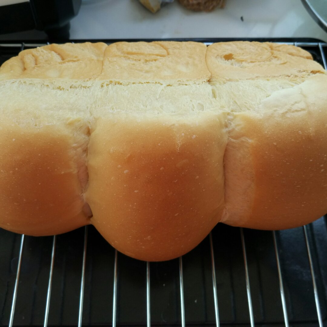 夺命软吐司(๑´ڡ`๑)超软拉丝极速方便的一次发酵吐司