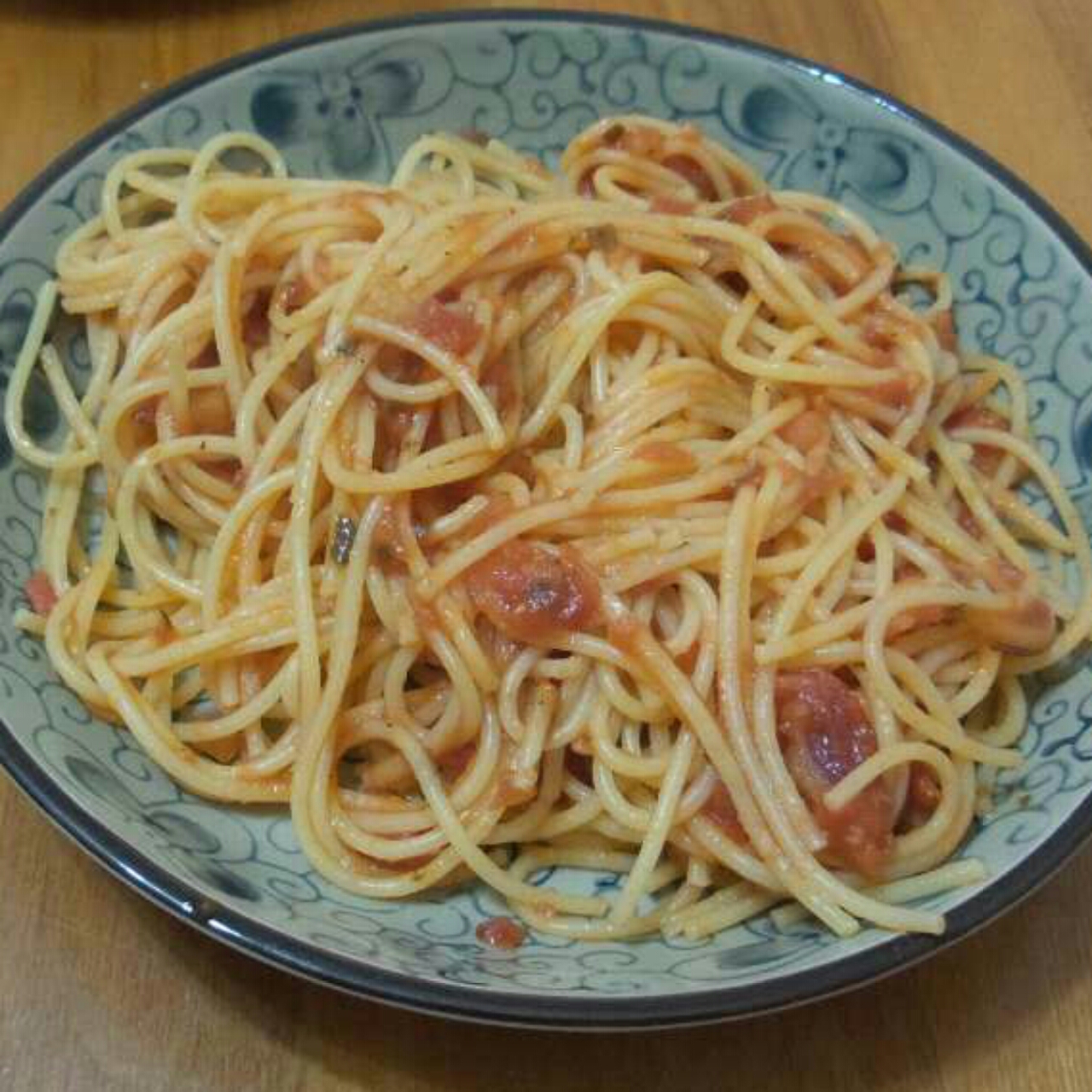 培根番茄意大利面