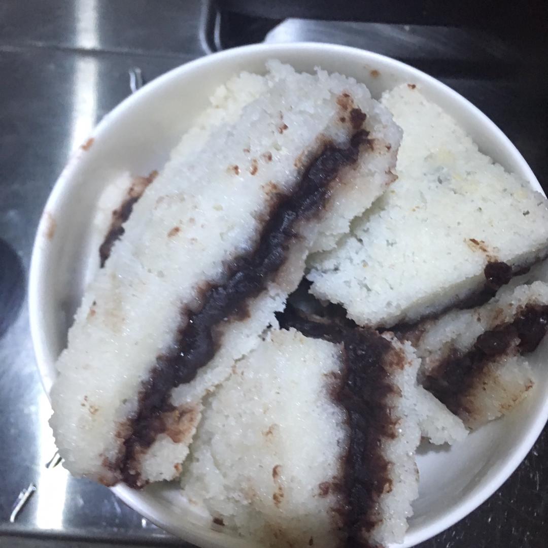 豆沙松糕