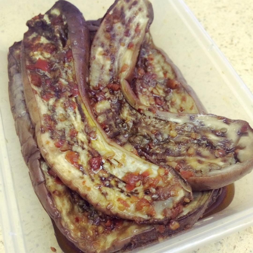 凉拌蒸茄子