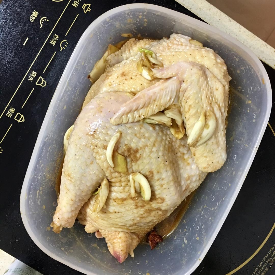 烤箱版窑鸡