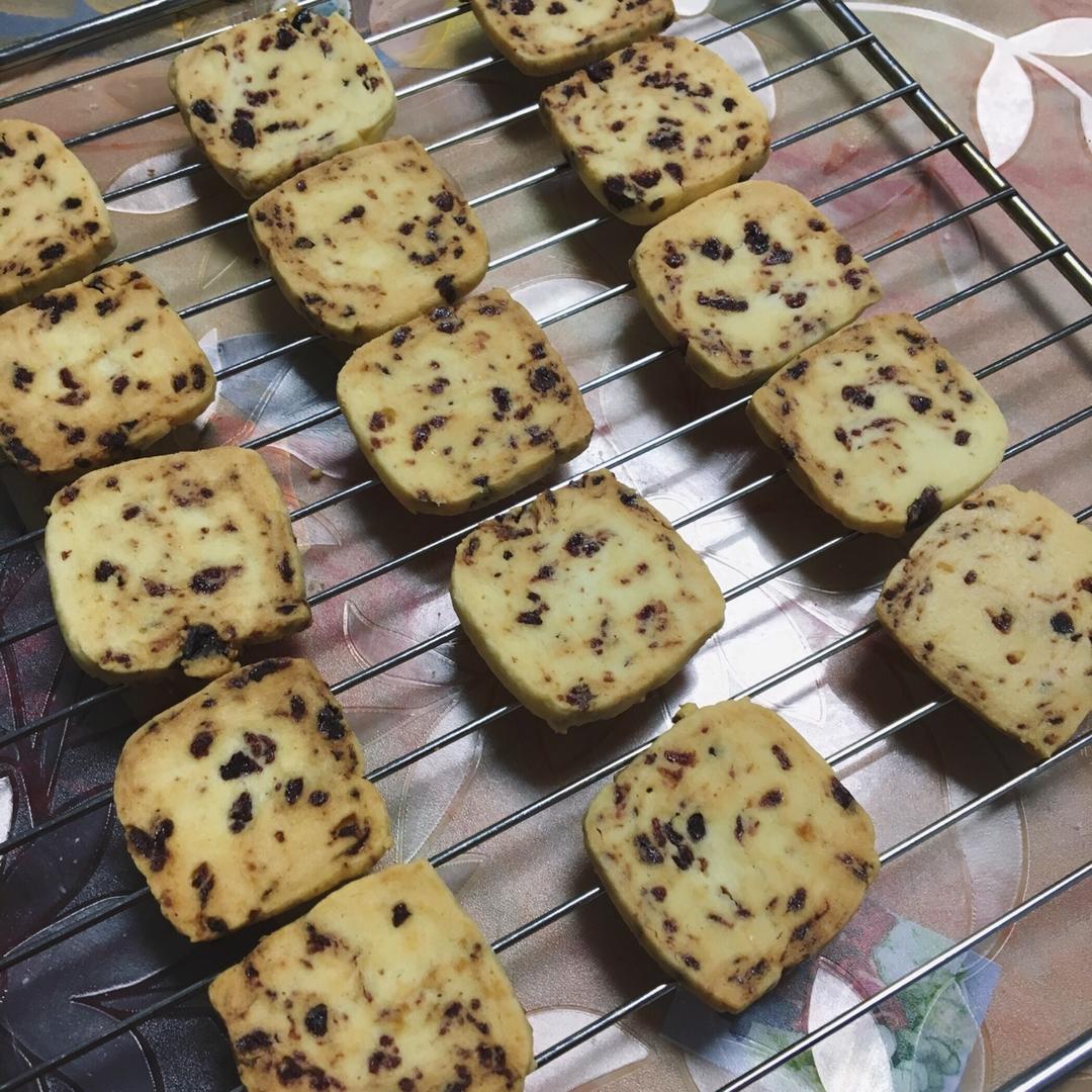低糖少油版蔓越莓饼干