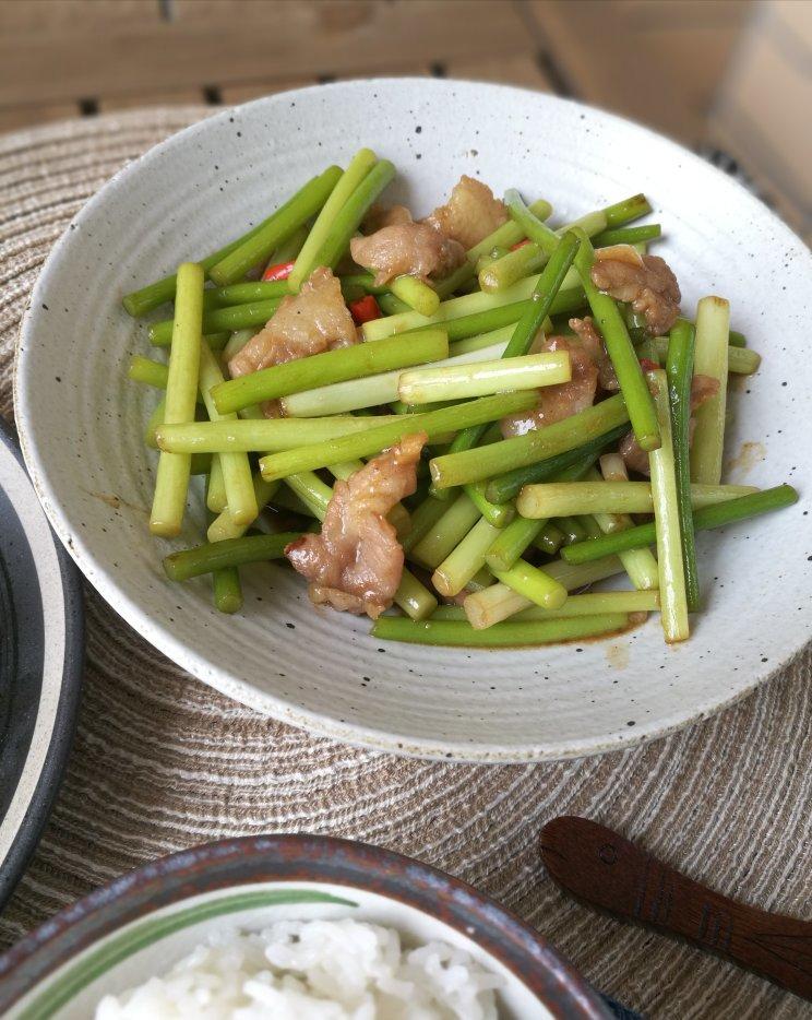 蒜薹炒肉