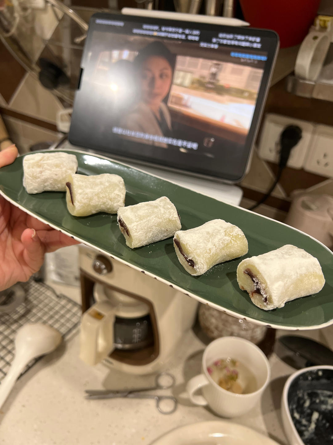 冷了也不发硬的糯米凉糕（糯米控的最爱哦🤗）