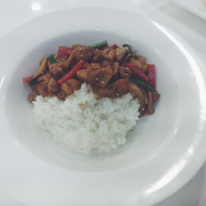 韩式辣炒猪肉（拌饭）