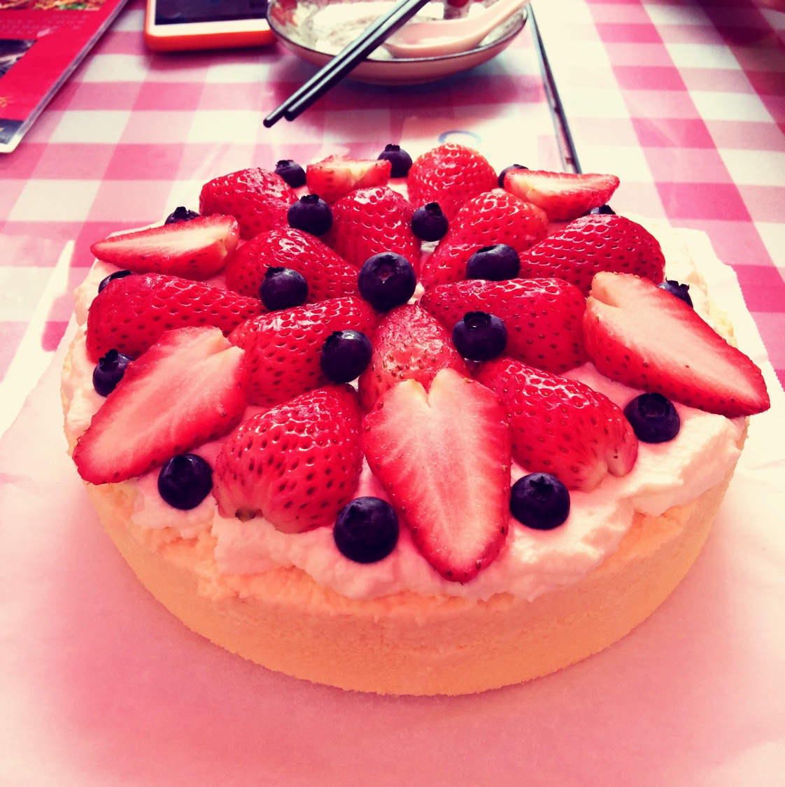 8寸完美轻乳酪蛋糕