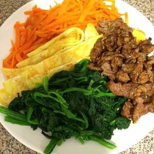 牛肉紫菜包饭-Beef Kimbap的做法 步骤7