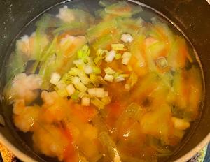 西瓜虾滑汤的做法 步骤9