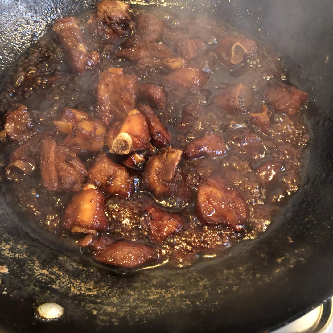 糖醋排骨/糖醋小排（不放油）（12345口诀做出正宗上海本帮）