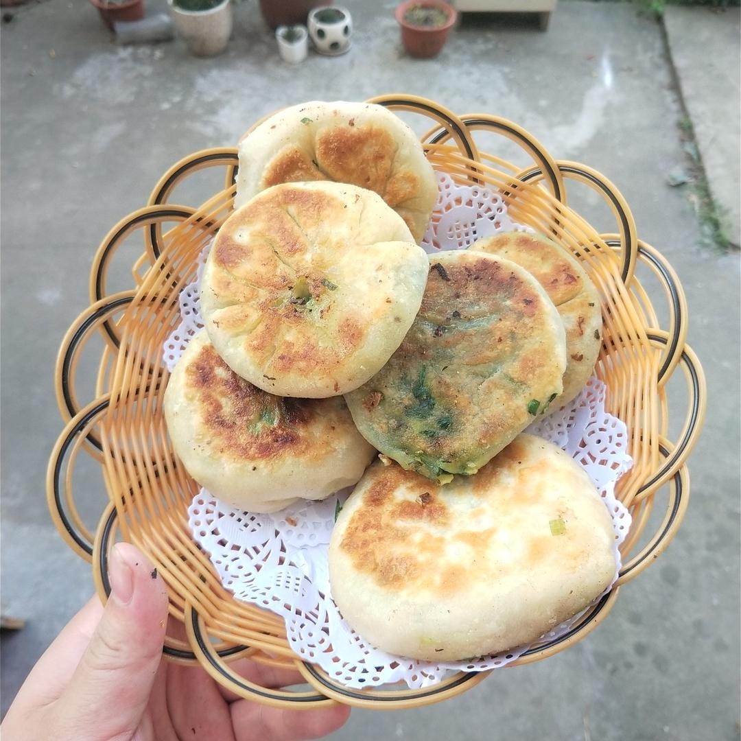 薄皮韭菜饼