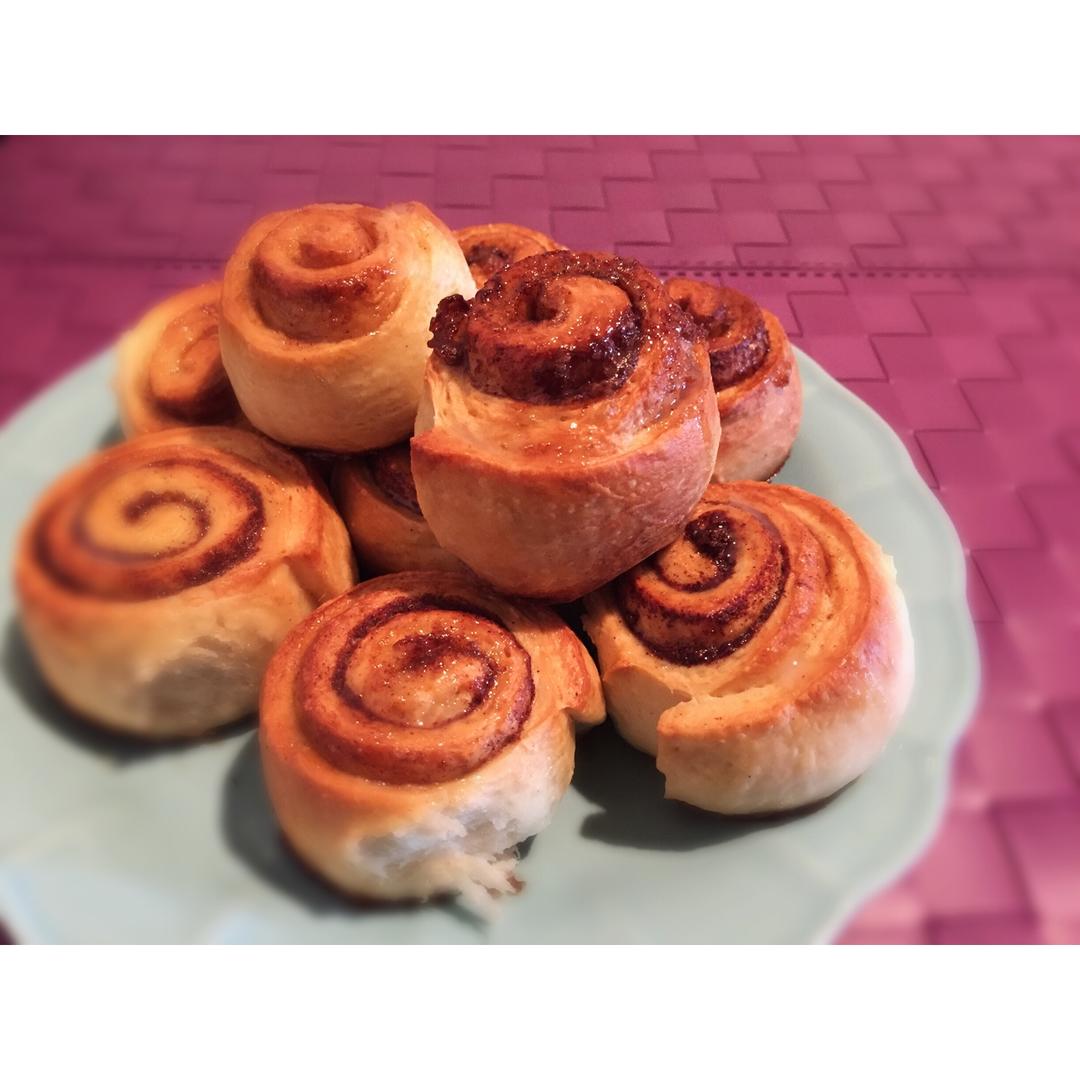 【曼食慢语】肉桂面包卷