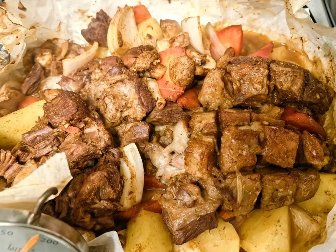 烤羊腿(先压后烤)