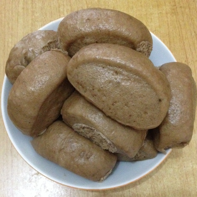 面包机版超松软牛奶馒头