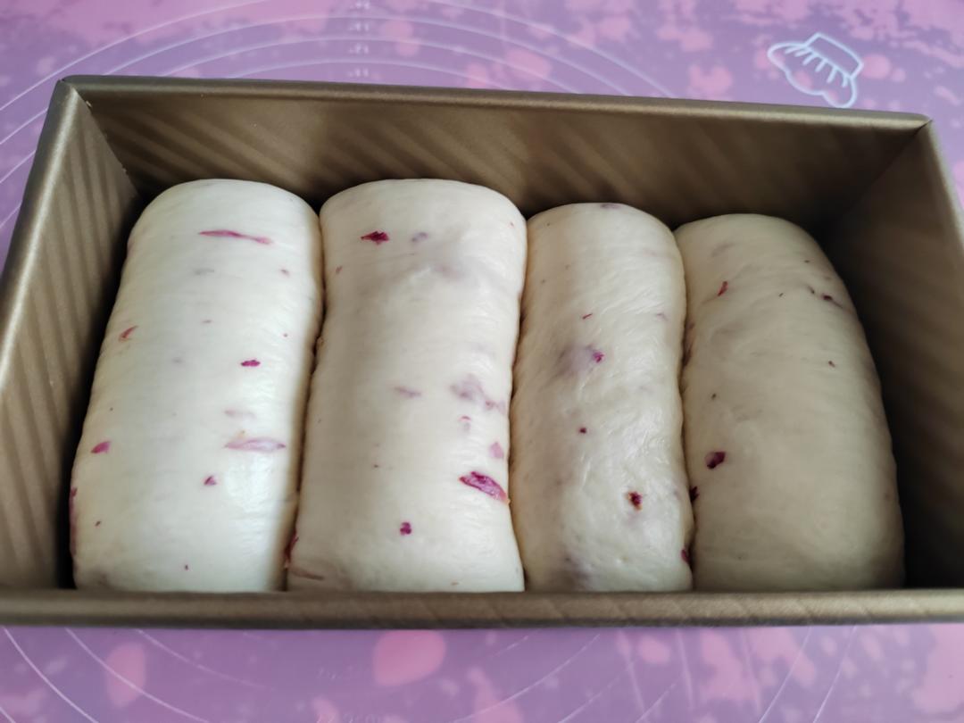 椰浆玫瑰生吐司，吐司中的贵妃娘娘