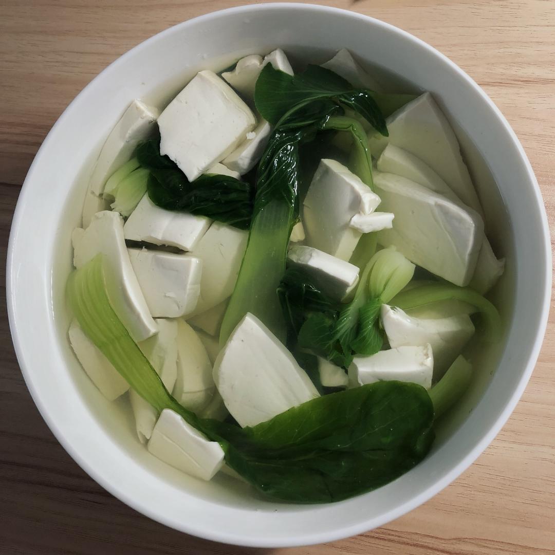 青菜豆腐汤