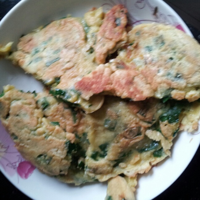 韭菜鸡蛋饼