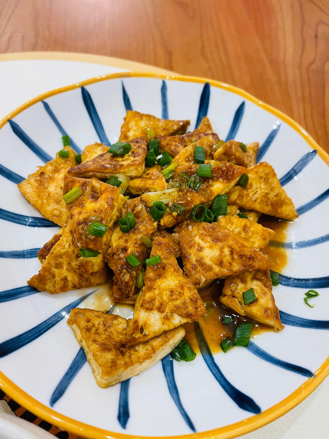 焖煎豆腐