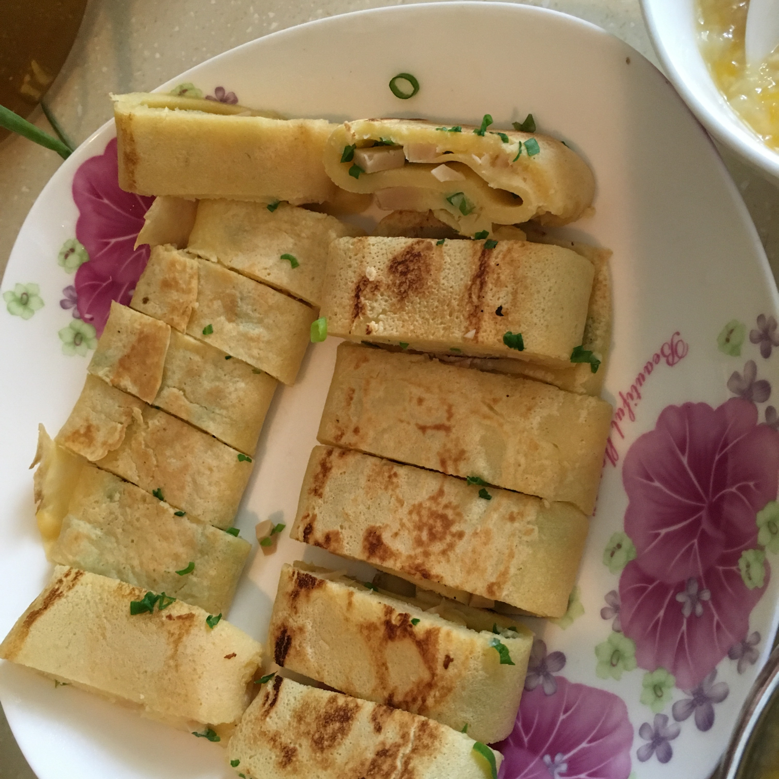 早餐鸡蛋煎饼