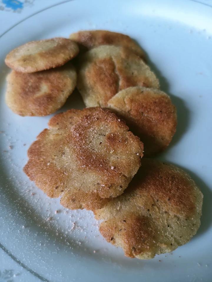 自制豆渣饼