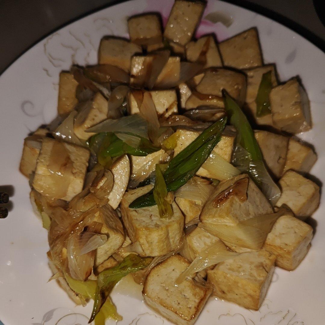 大葱烧豆腐