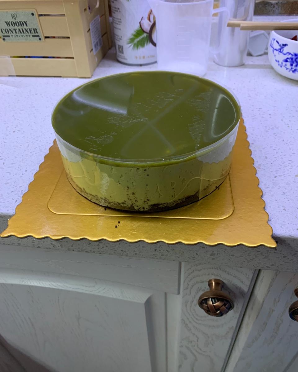 渐变抹茶慕斯蛋糕：我Amanda带着既美又作的抹茶甜点又来了！【曼食慢语】
