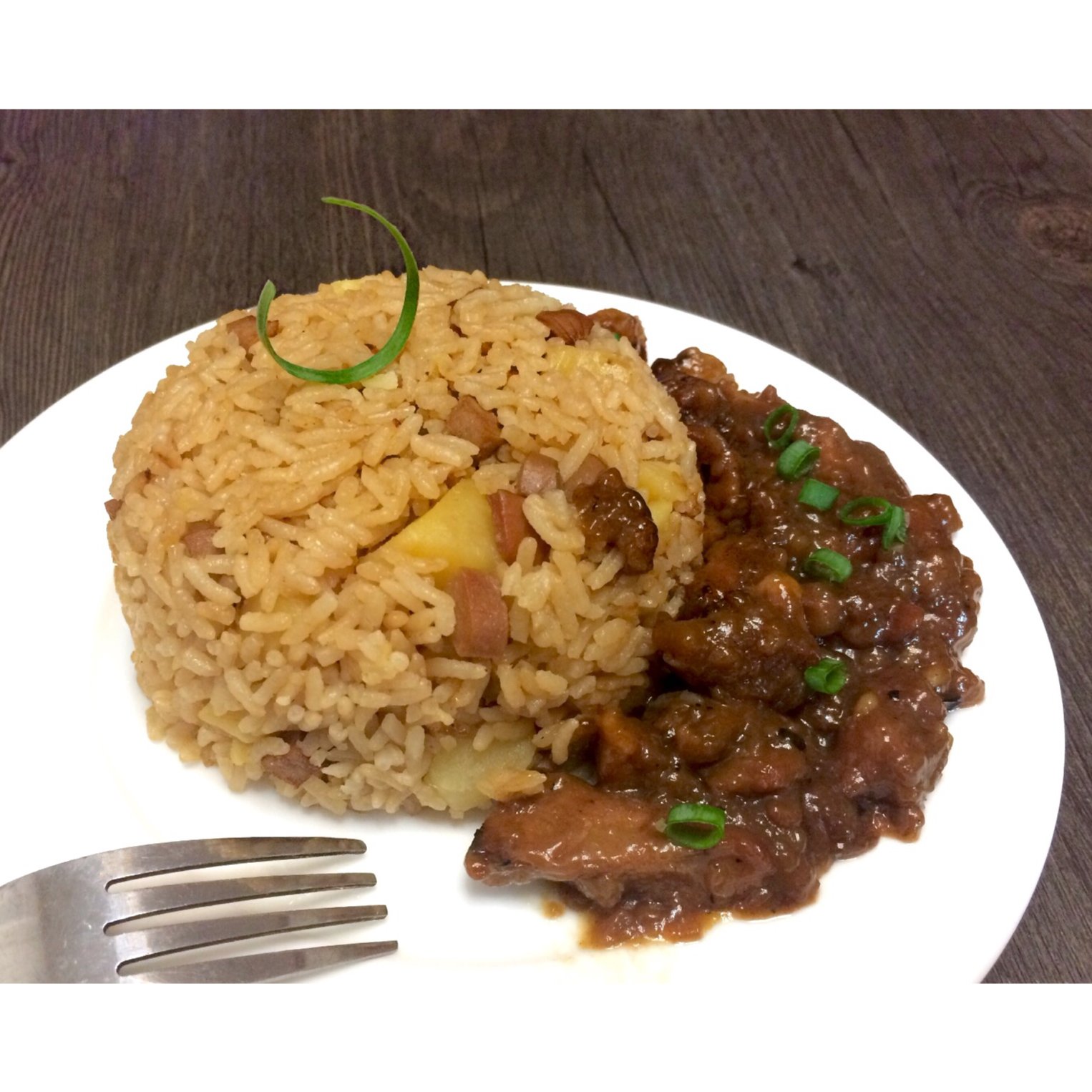 土豆焖饭（电饭锅版）