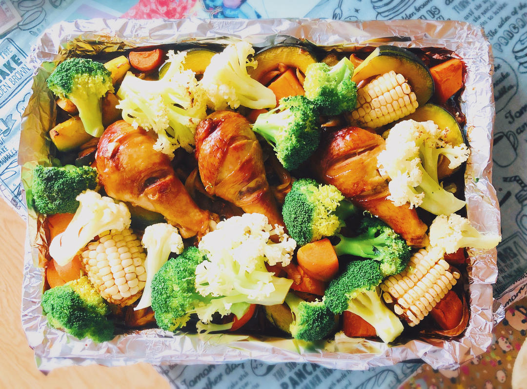 小清新柠檬番茄烤琵琶腿【SURE石崎秀儿烤箱食谱】